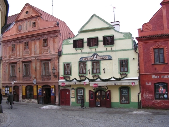 Český Krumlov - domy
