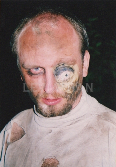 Petr Tomek jako zombie